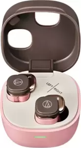 Наушники Audio-Technica ATH-SQ1TW2 (коричневый/розовый) icon