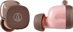 Наушники Audio-Technica ATH-SQ1TW (коричневый/розовый) фото