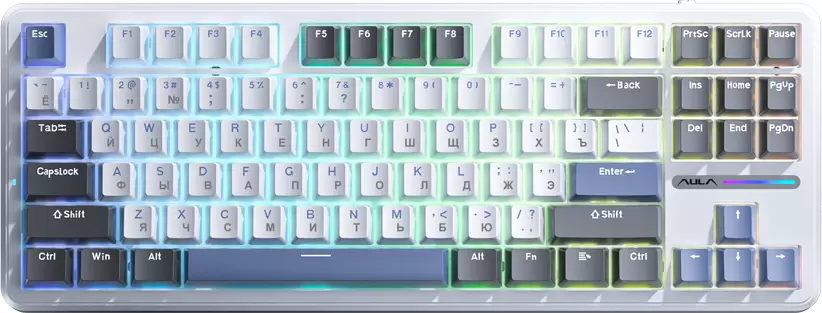 Aula F87 (синий/белый/фиолетовый)