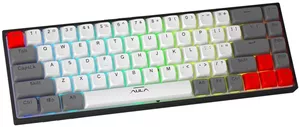 Клавиатура AULA F3068 (серый/белый) фото