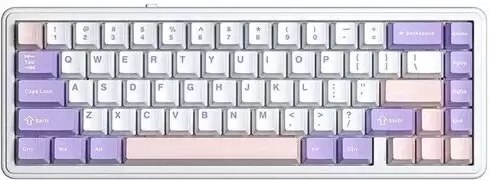 Aula F65 (белый/сиреневый/розовый)