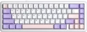 Клавиатура AULA F65 (белый/сиреневый/розовый) фото