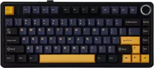 Клавиатура AULA F75 (черный/темно-синий/оранжевый, Leobog Reaper) фото