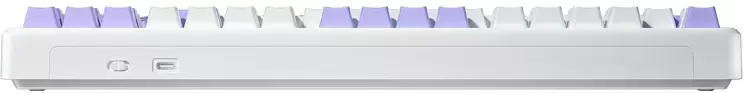 Клавиатура AULA F87 (белый/сиреневый) фото