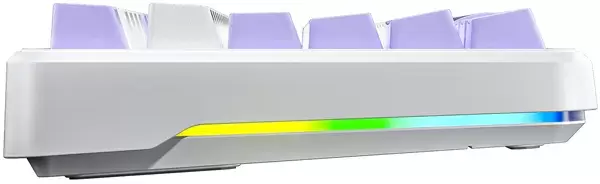 Клавиатура AULA F87 (белый/сиреневый) фото