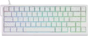 Клавиатура Attack Shark X68HE Pro (белый) фото
