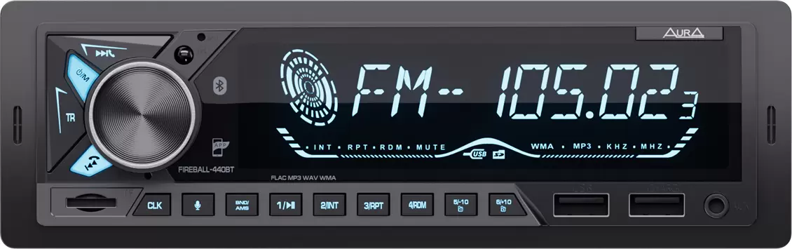 Автомагнитола Aura Fireball-440BT фото