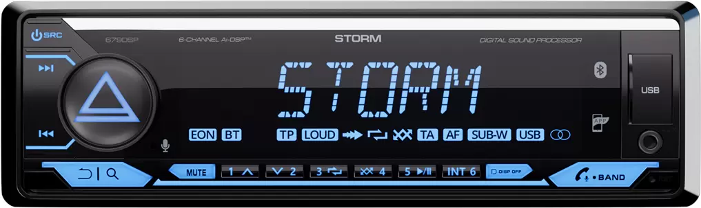 Автомагнитола Aura Storm-679DSP фото