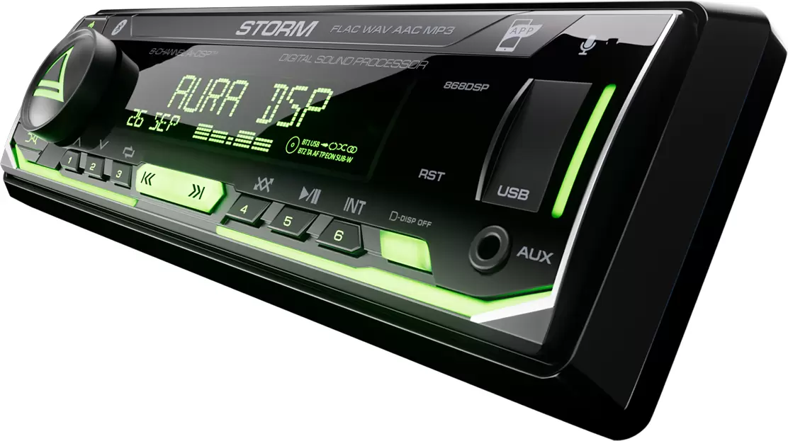 Автомагнитола Aura Storm-868DSP фото