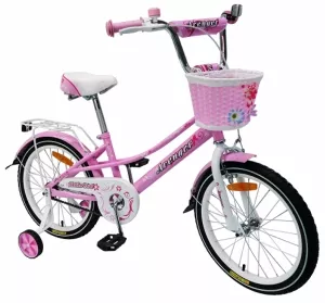 Детский велосипед Avenger Little Star 16&#34; (розовый/белый) фото