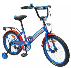 Детский велосипед Avenger New Star 14&#34; (синий/красный) фото