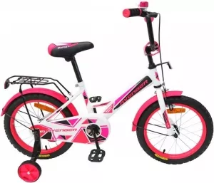 Детский велосипед Avenger New Star 16&#34; (белый/розовый) фото