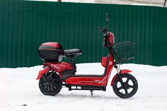 Электросамокат AVM SPM (красный) фото