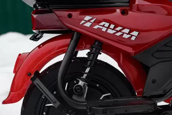 Электросамокат AVM SPM (красный) фото