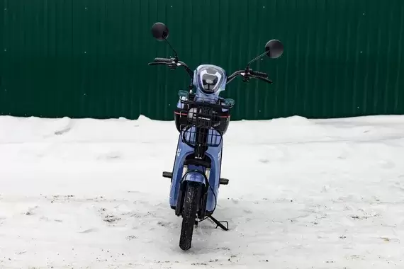 Электросамокат AVM SPM (синий) фото