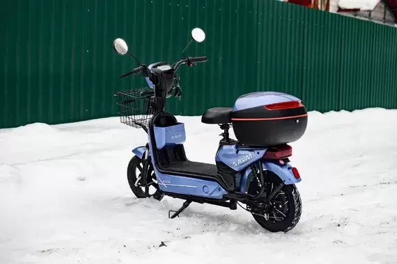 Электросамокат AVM SPM (синий) фото