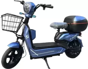 Электросамокат AVM SPM (синий) фото