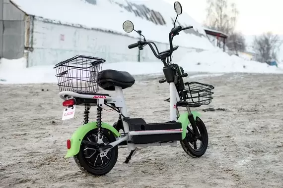 Электросамокат AVM SPM LITE (зеленый) фото