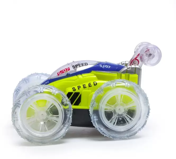 Автомодель Автоград Перевертыш Трюк 7706964 (зеленый) фото