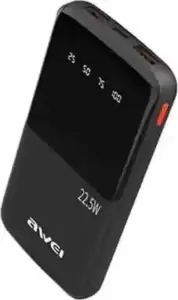 Портативное зарядное устройство Awei P10K 10000mAh (черный) фото