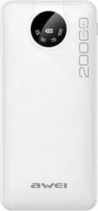 Портативное зарядное устройство Awei P134K 20000mAh (белый) фото