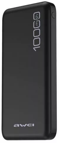 Портативное зарядное устройство Awei P28K 10000mAh Black фото