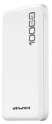 Портативное зарядное устройство Awei P28K 10000mAh White фото