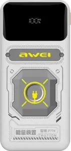 Портативное зарядное устройство Awei P77K 10000mAh (белый) фото