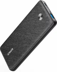 Портативное зарядное устройство Anker PowerCore Essential 20000 PD Fabric фото