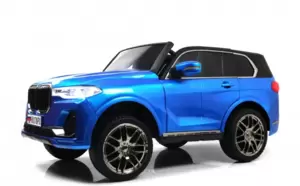 Детский электромобиль Baby Driver BMW X7 2288 (синий глянец) фото