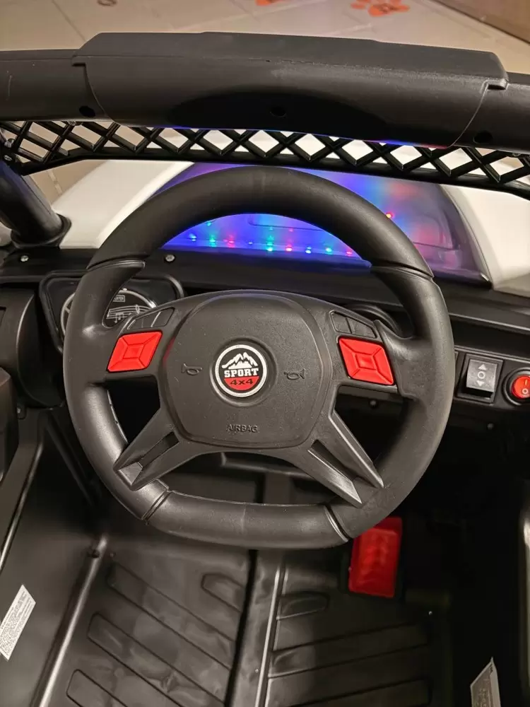 Детский электромобиль Baby Driver Buggy C333 (белый) фото