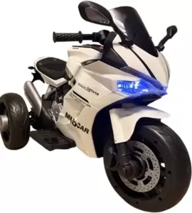 Детский электромотоцикл Baby Driver Ducati E003EE (белый)