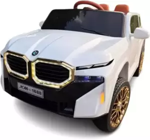 Детский электромобиль Baby Driver E005BB BMW-XM (белый) фото