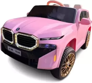Детский электромобиль Baby Driver E005BB BMW-XM (розовый) фото