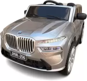 Детский электромобиль Baby Driver E007BB BMW X7 (серебристый глянец) Полноприводный фото