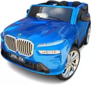 Детский электромобиль Baby Driver E007BB BMW X7 (синий глянец) Полноприводный фото