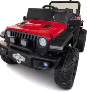 Детский электромобиль Baby Driver Jeep C222 4WD (вишневый глянец) фото