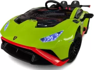 Детский электромобиль Baby Driver Lamborghini Huracan STO L222 (зелёный) фото