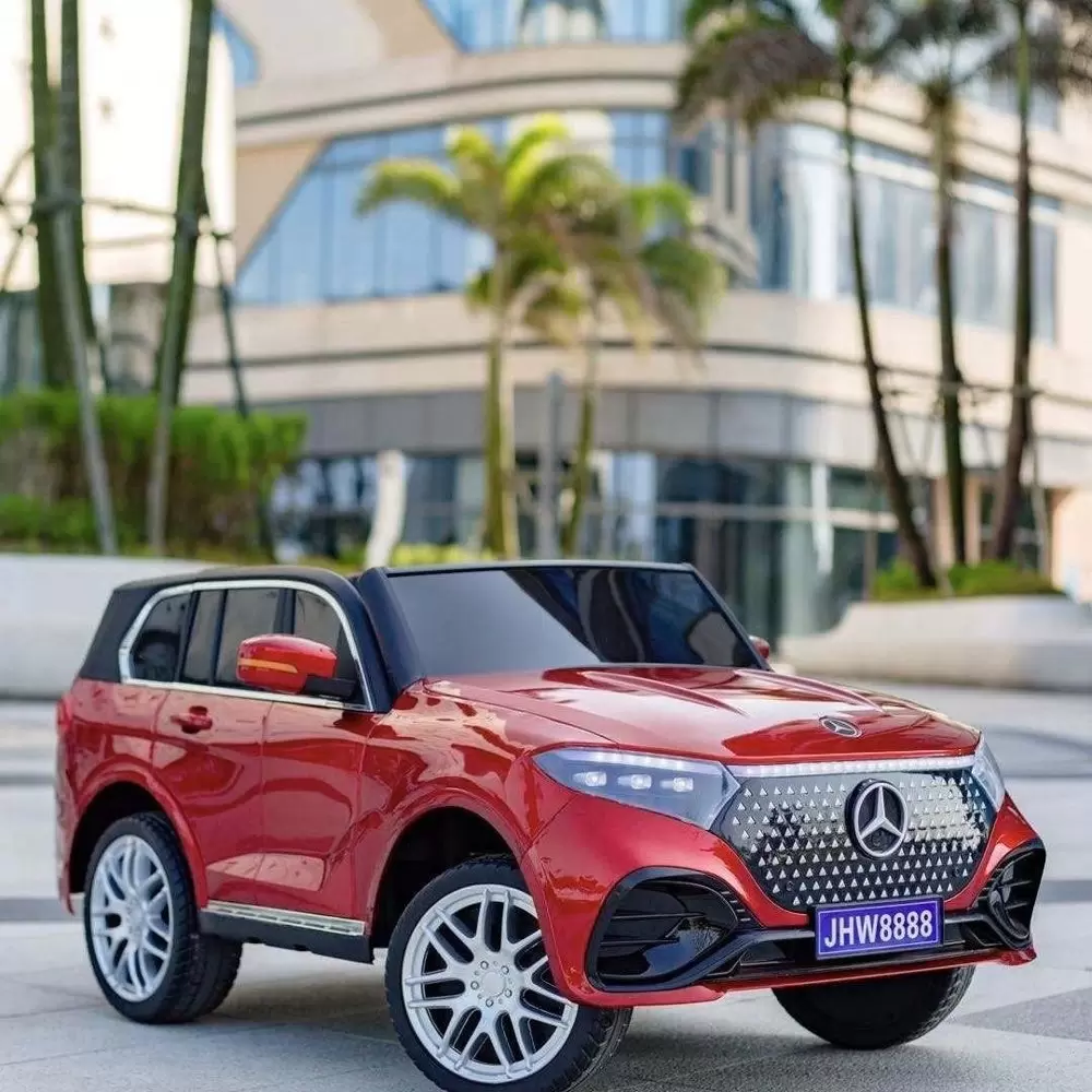 Детский электромобиль Baby Driver Mercedes E005MM (красный глянец) фото