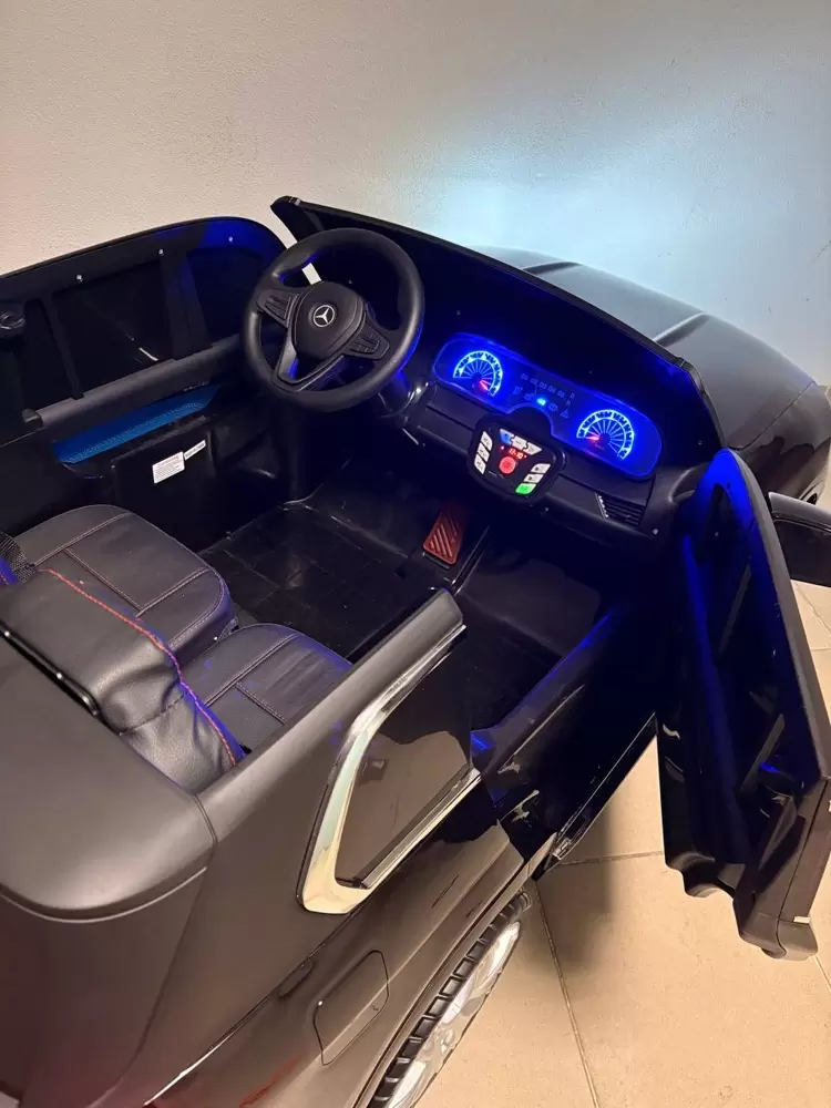 Детский электромобиль Baby Driver Mercedes E005MM (красный глянец) фото