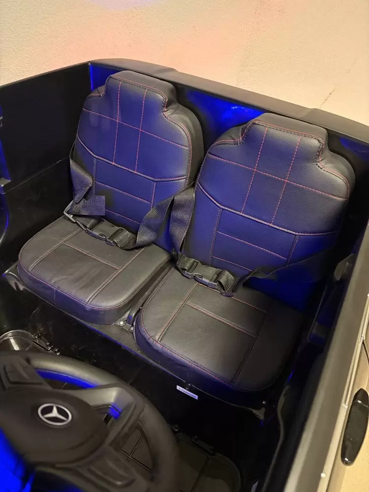 Детский электромобиль Baby Driver Mercedes E005MM (красный глянец) фото