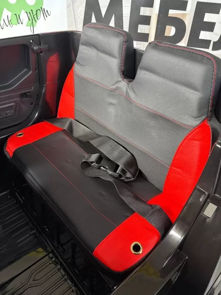 Детский электромобиль Baby Driver Toyota Tundra J111 (черный глянец) фото