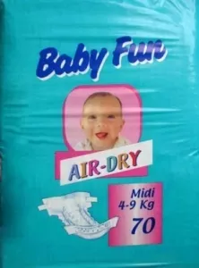 Подгузники Baby Fun Midi (4-9 кг) 70 шт фото