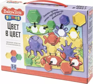 Настольная игра Baby Toys Games Цвет в цвет 04377 фото