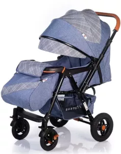 Прогулочная коляска Babyhit Sense Plus (jeans/light grey) фото