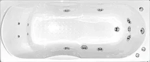 Акриловая ванна Bach Лаура 1500x700 фото
