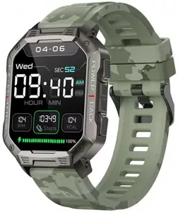 Умные часы BandRate Smart BRSNX3BGN (зеленый камуфляж) фото