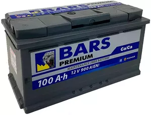 Аккумулятор Bars Premium 100 R+ (100Ah) фото