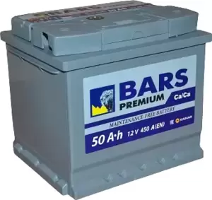 Аккумулятор Bars Premium 50 R+ (50Ah) фото