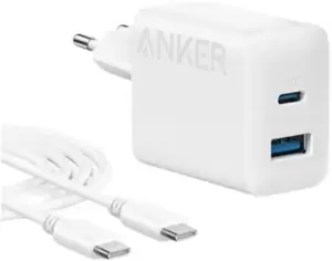 Сетевое зарядное Anker 312 20W Wall Charger (2 Ports) + C фото
